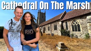 Lydd, Kent And The Cathedral On The Marsh