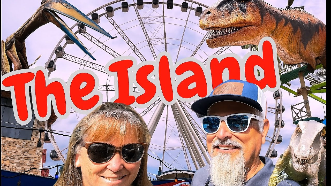 Exploring The Island in Pigeon Forge | Jurassic Adventure 2025 🦖
