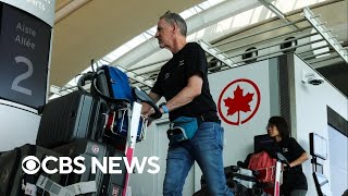 How travelers are managing Air Canada cancellations amid flight attendant strike
