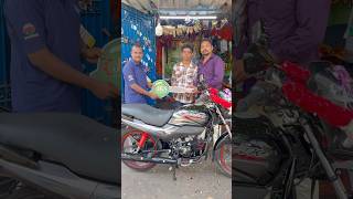 Hero Passion pro I3S model full painting work completed and good work #painting #mechanic #hero