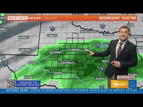 FORECAST: Cool and cloudy Tuesday leads to an increase in rain chances ...