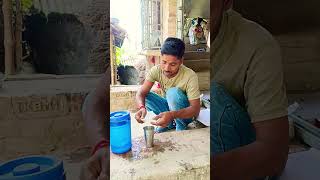 Little Bros Tissue & Gl Magic Trick Left Big Bro Shocked