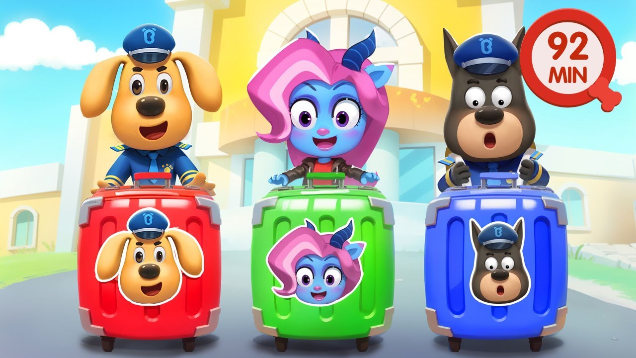 A Hotel Adventure | Funny Stories | Safety Rules for Kids | Sheriff Labrador