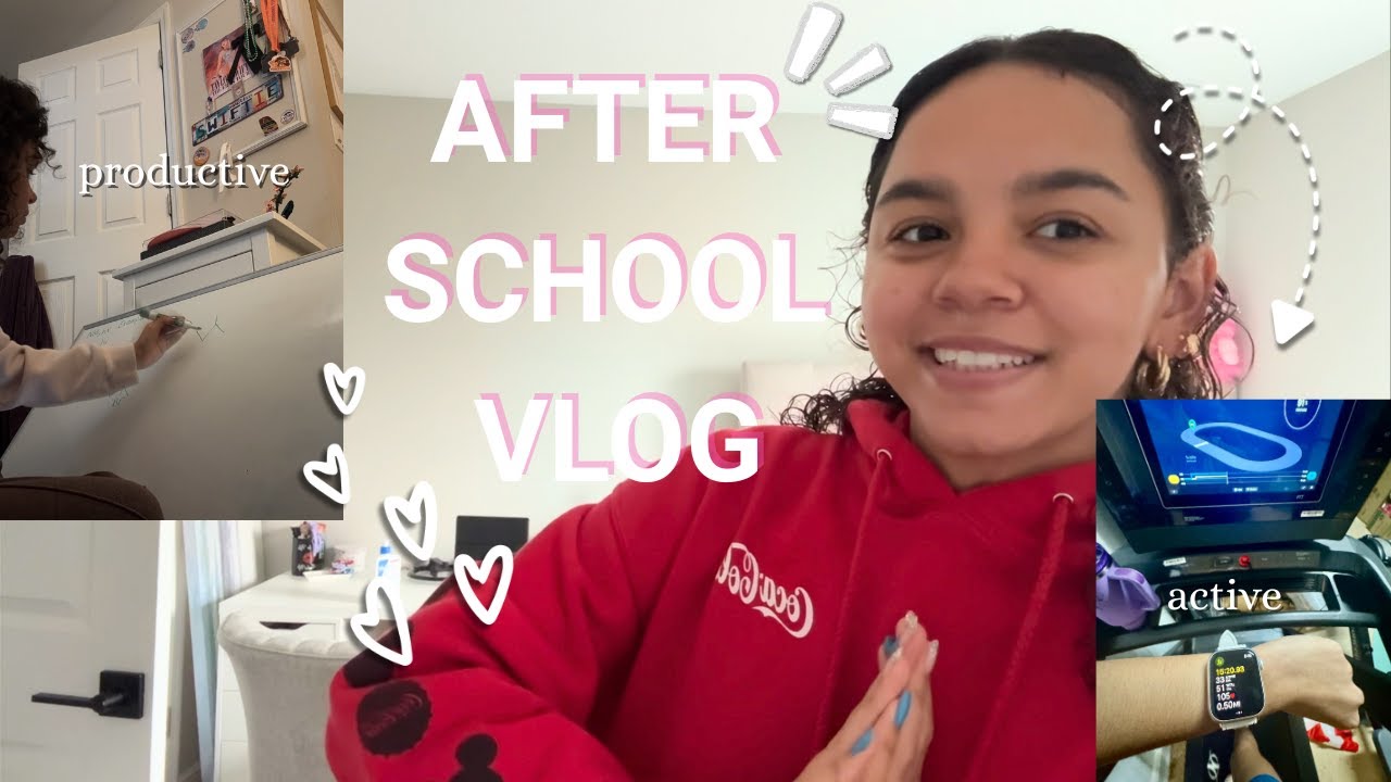 realistic after school vlog | productive