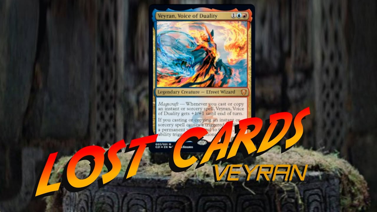 mtg veyran voice of duality commander deck Veyran, not actual card. Veyran, Voice of Duality -
