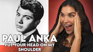 THIS HAS ME MELTING!!! First Time Reaction to Paul Anka - "Put Your Head On My Shoulder"