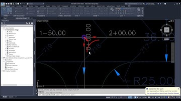 Using the Intersection Design Tool in Civil 3D