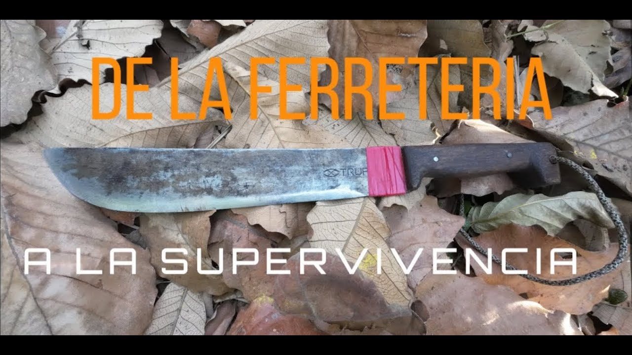 MACHETE TRUPER  EVALUACIÓN Y PRUEBAS