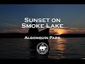 Sunset on Smoke Lake, Algonquin Park