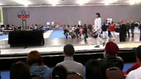 1/17/2010-NAC D Div 1 Womens Epee Final Touch! Hur...