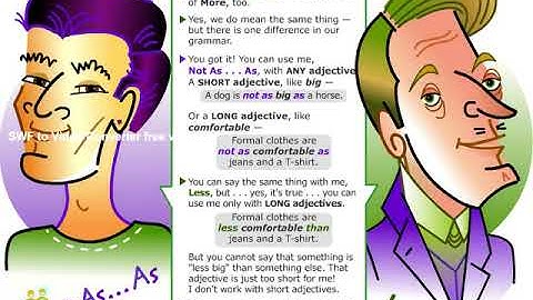 FEGi 9 6 Comparisons with less… than and not as… as