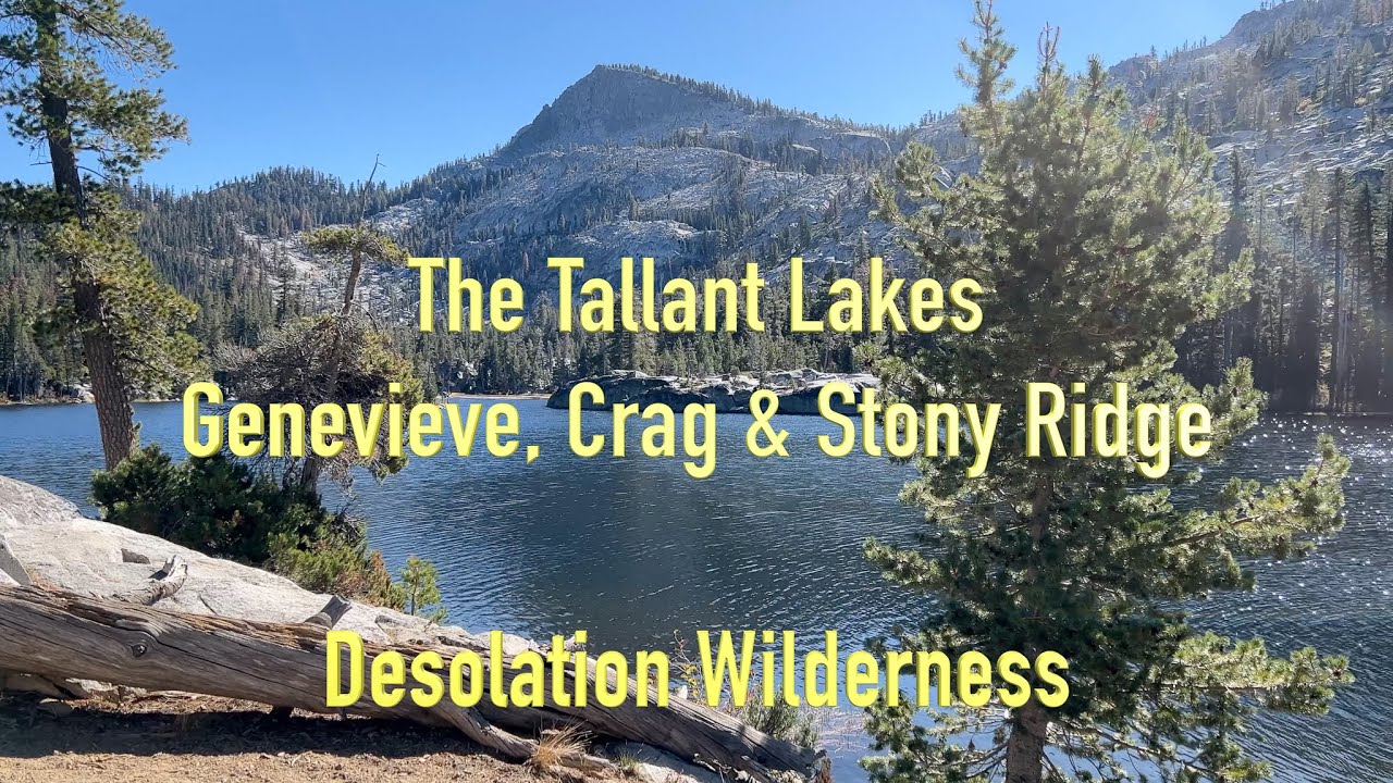 Hiking the Tahoe Yosemite Trail to Lake Genevieve and beyond! YouTube