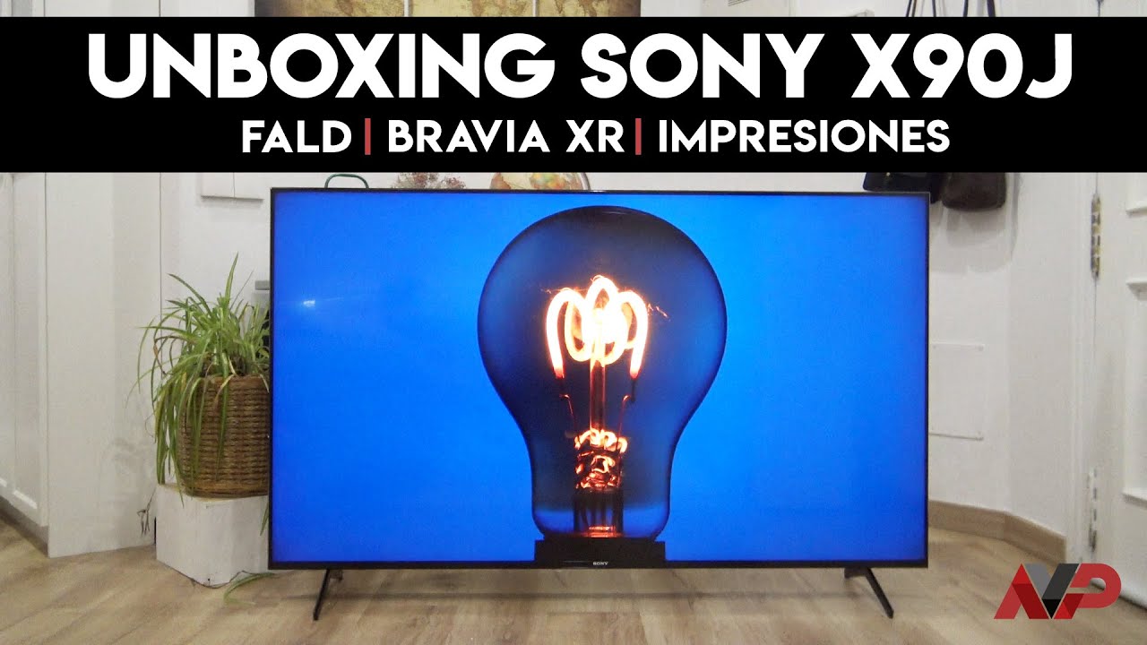 Sony X90J unboxing y primeras impresiones YouTube