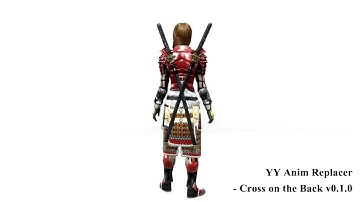 YY Anim Replacer - Cross on the Back v0.1.0 for Skyrim