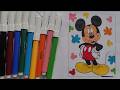 Cute Mickey Mouse Coloring Fun for Kids
