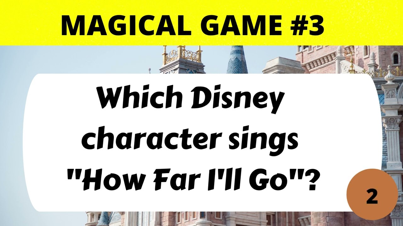 BRAIN TEASERS 05 | DISNEY TRIVIA