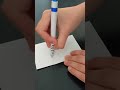 Breaking and assembling a pen