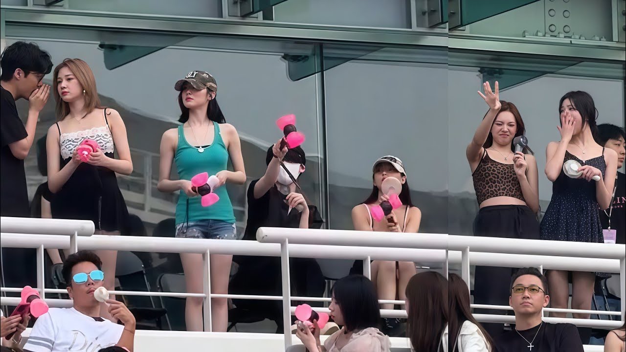 Babymonster Reaction To Blackpink Jump, Pink Venom & APT With Seventeen At 2025 Deadline Concert