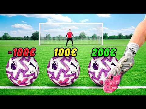 CHOOSE A BALL: -€100, €100, or €200