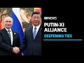 Vladimir putin hails unprecendeted level of ties with china during beijing visit  abc news