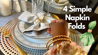 Spruce Up Your Dinner Table with Impressive Napkin Folding – Republic  Masters Chefs