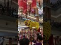 Lion dance at midvalley