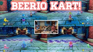 Mario Kart 8 Deluxe - BEERIO STYLE - Twisted Mansion - Race 1 of 2!
