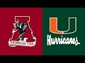 2021 Alabama vs  Miami