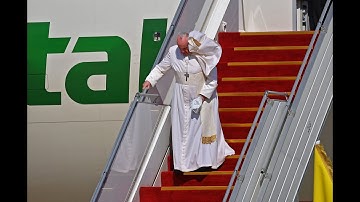 Tông du Iraq: ĐTC đến phi trường Baghdad và được Thủ tướng Iraq chào đón