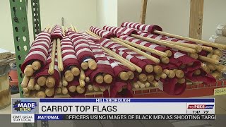 Carrot Top Flags are Made in North Carolina