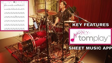 Tomplay Interactive Sheet Music App: Key Features