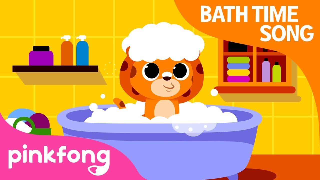 Bath Time Song | Scrub-dub-a-dub | Healthy Habits | Pinkfong Songs for Children