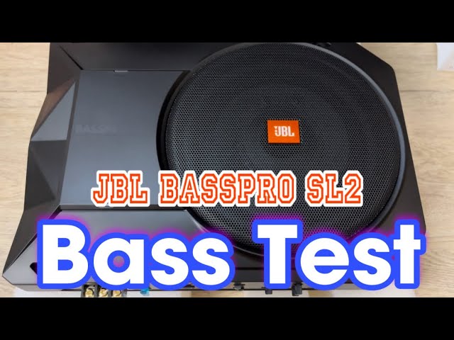Uforudsete omstændigheder besværlige halstørklæde Sound test active subwoofer JBL Basspro SL 8" + Carrozzeria Pro Series  (2gb/32gb rom) - YouTube