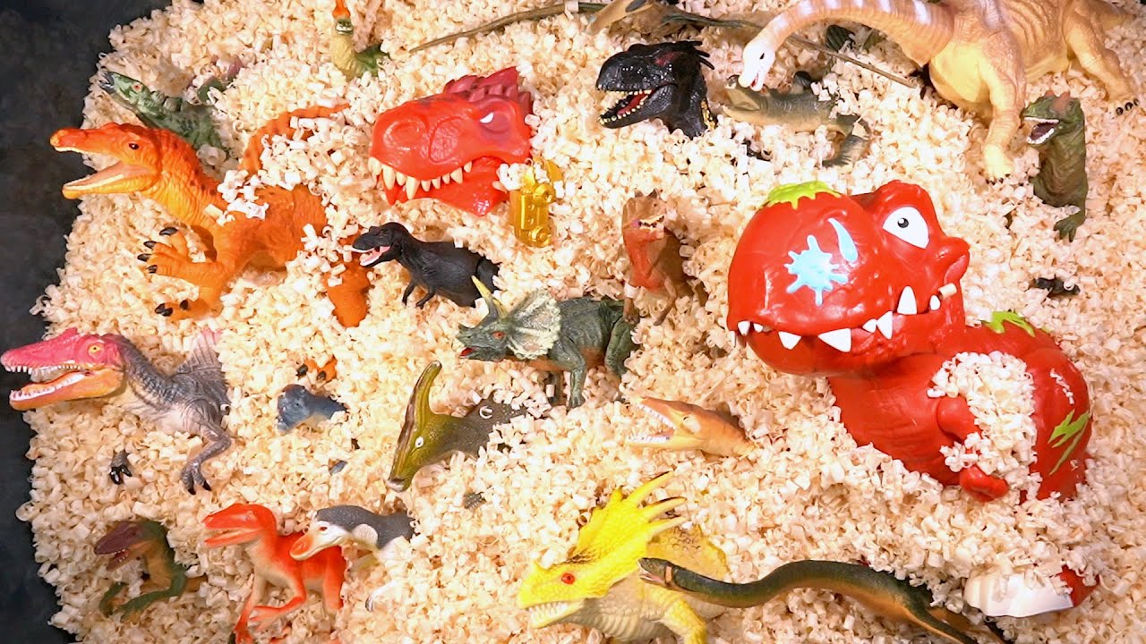 Dinosaur toy discovery Episodesㅣ공룡 찾기 놀이ㅣDinosaurs For Children