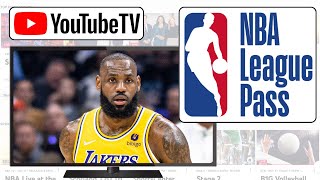 كيفية إضافة NBA League Pass ومشاهدته على YouTube TV | شاهد مباريات NBA مباشرة بدون كابل تلفزيوني!... screenshot 2