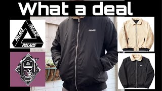 Palace Reverso Sherpa Fleece Jacket FW17 - Resell Items - YouTube