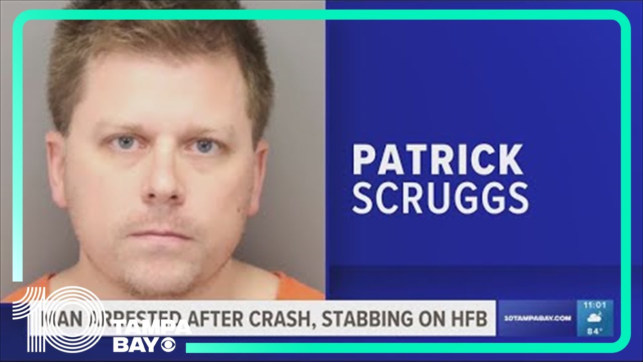 Man arrested after stabbing driver who hit his car on Howard Frankland ...
