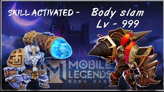 MLBB BODY SLAM TUTORIAL WITH GROCK @MobileLegends5v5MOBA #mlbb