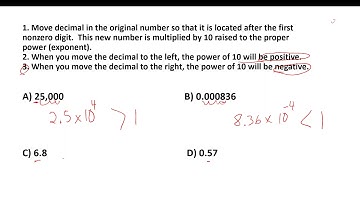 Practice Scientific (Exponential) Notation