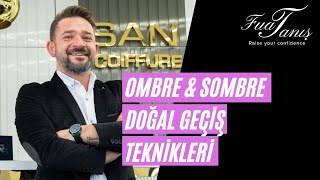 OMBRE & SOMBRE DOĞAL GEÇİŞ TEKNİKLERİ       Ombre and Sombre Natural Geometric Haircut Techniques