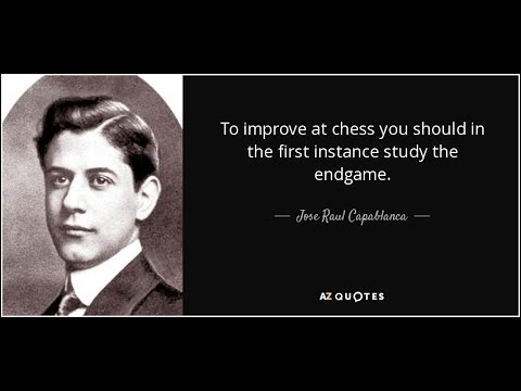 Afbeeldingsresultaat voor capablanca endgame quote"