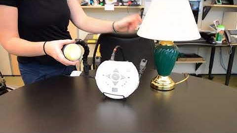 Powerlink 4  with a Gumball Switch on a Flexi-mount to turn on a lightDemonstration