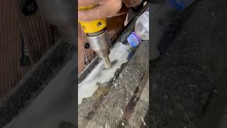 Glass hole process #thoughendglass #door  #glassdoor  #trending #shotes #viral