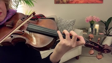 C# Melodic Minor Scale Violin Tutorial