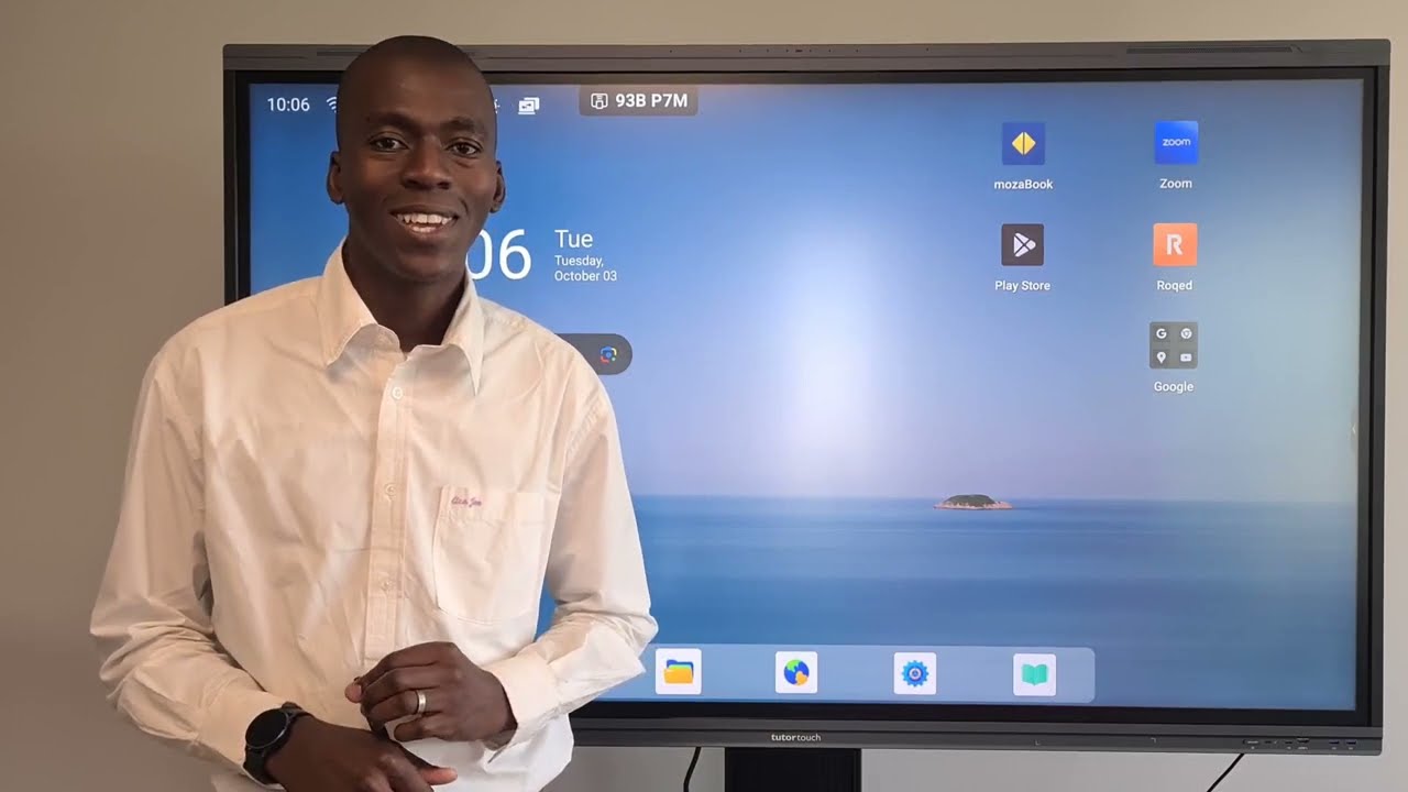 tutortouch Interactive 4k panel   How to annotate over PDF or any document