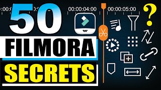 50 Filmora Secrets, Tips and tricks⁉