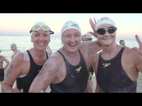 2016 Karma Resorts Rottnest Channel Swim Highlights Video