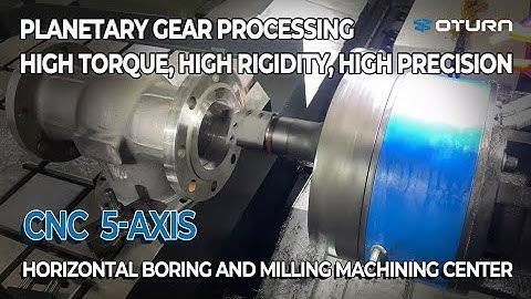 5-Axis CNC Horizontal Boring & Milling Center — where raw torque meets fine control.#cnc #machine