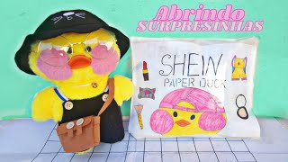 Unboxing El Pato Russo Duck Paper Doll Famoso Do Tik Tok Homemade 