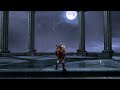 God of war 3  ambience  chill with kratos  moon and rain